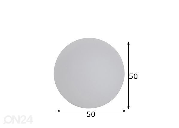 Õuevalgusti Ximi mõõdud