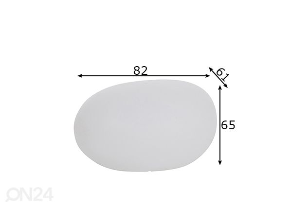 Õuevalgusti Ximi mõõdud