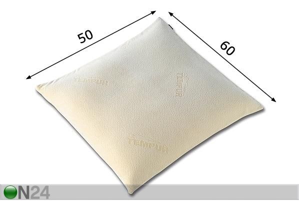 Padi Tempur Comfort 50x60 cm mõõdud