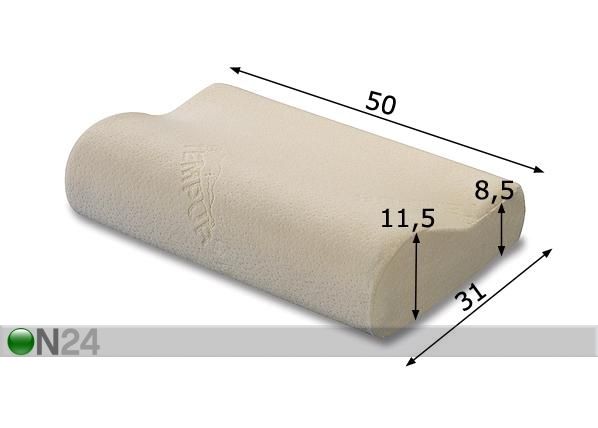 Padi Tempur Original large 50x31 cm mõõdud