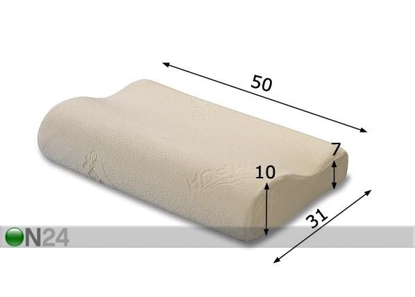 Padi Tempur Original medium 50x31 cm mõõdud
