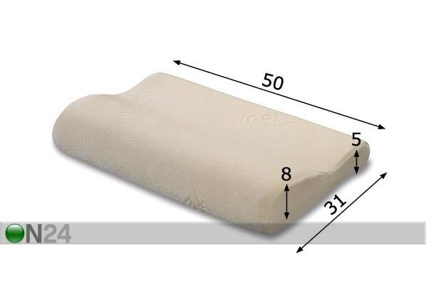 Padi Tempur Original small 50x31 cm mõõdud