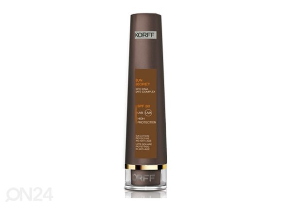 Päevituspiim kehale Korff Sun Secret spf 30