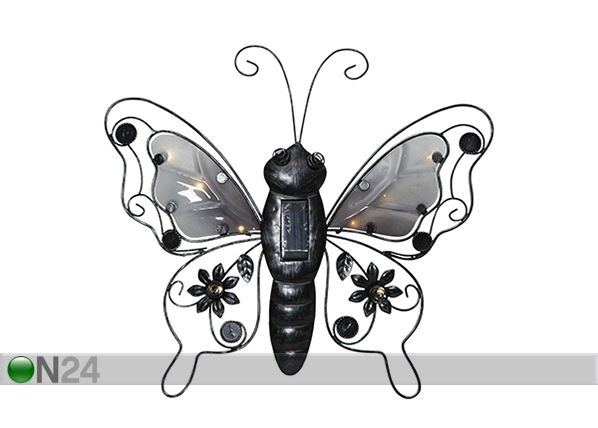 Päikesepaneeliga seinavalgusti Butterfly