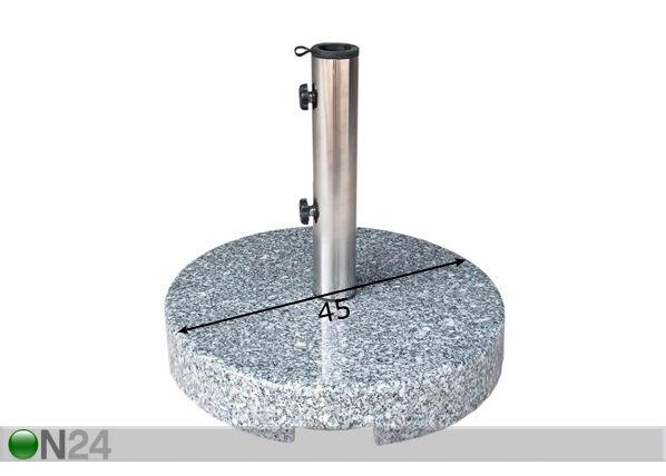 Päikesevarjualus Ø 45 cm mõõdud