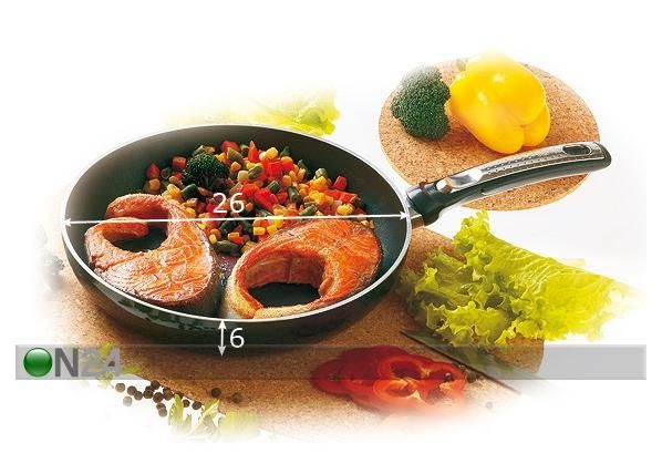 Pann Tefal Excellence 26cm mõõdud
