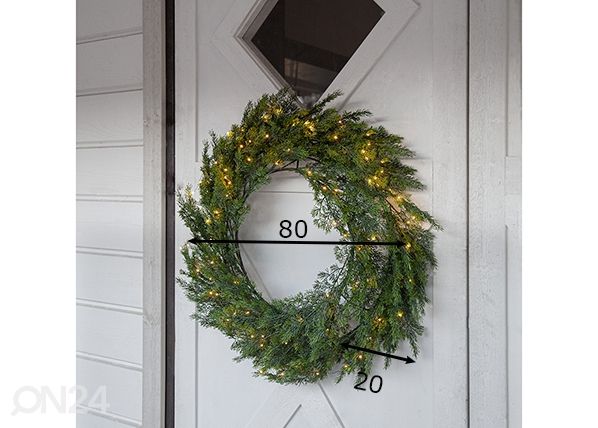 Pärg Thuja 80 cm, roheline mõõdud