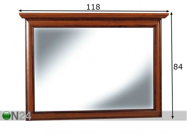Peegel 118x84 cm mõõdud