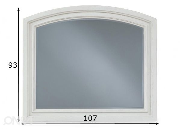 Peegel 93x107 cm mõõdud