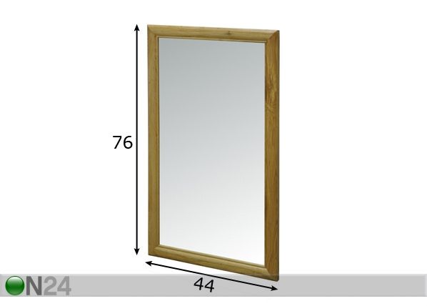 Peegel Farell 44x76 cm mõõdud