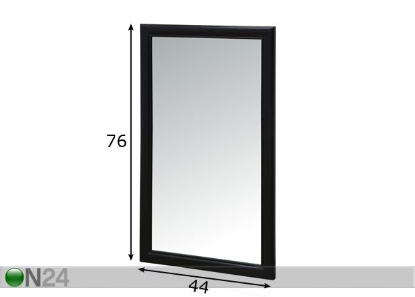 Peegel Farell 44x76 cm mõõdud