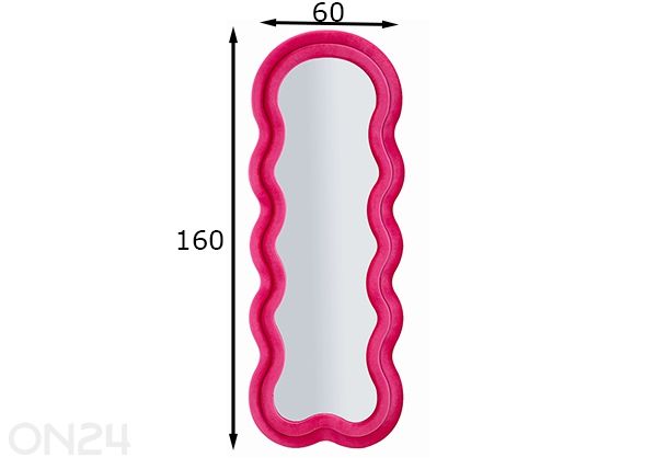 Peegel Miki 60x160 cm mõõdud