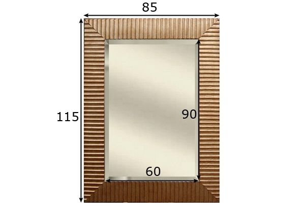 Peegel raamis Verona 85x115 cm mõõdud