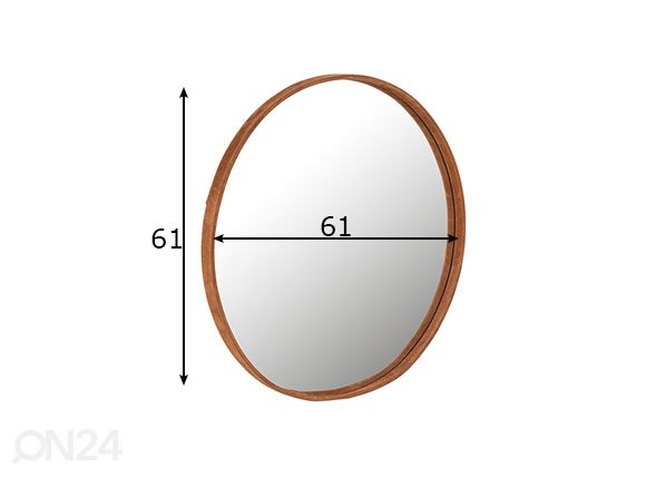 Peegel Stitch mõõdud