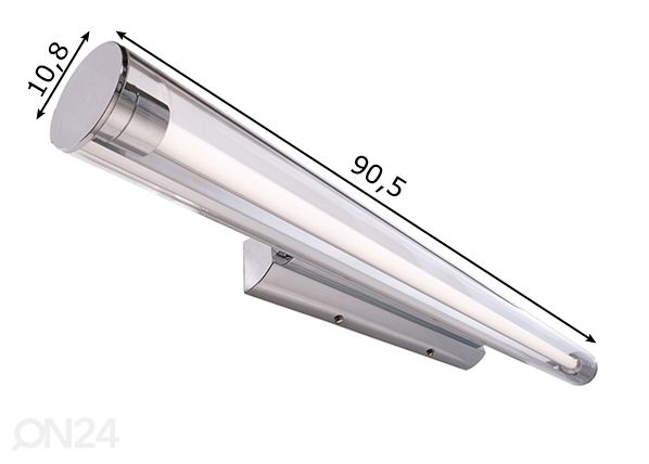 Peeglivalgusti Aurora II LED mõõdud