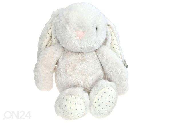 Pehme mänguasi jänes hall 30 cm