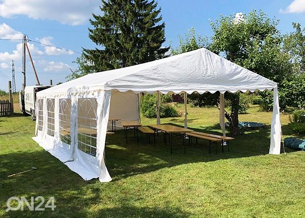 Peotelk valge 5x8 m