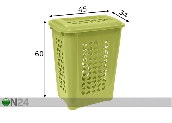 Pesukast 60 L mõõdud