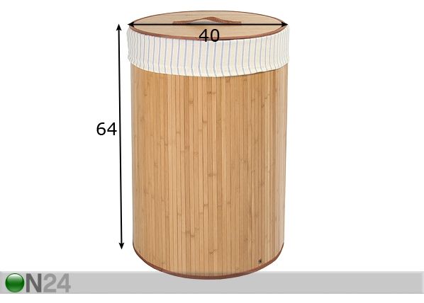 Pesukorv 64 cm mõõdud