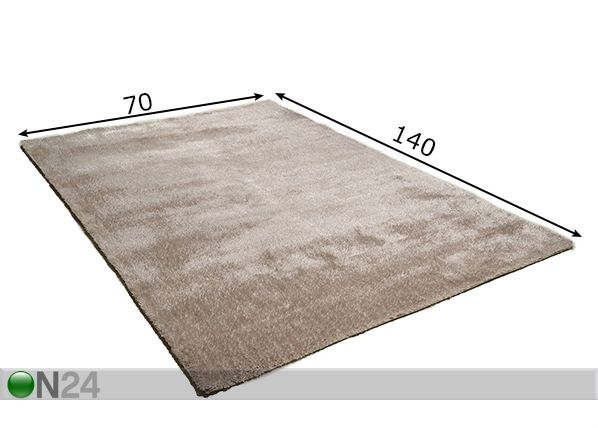 Pikakarvaline vaip Vido 70x140 cm mõõdud