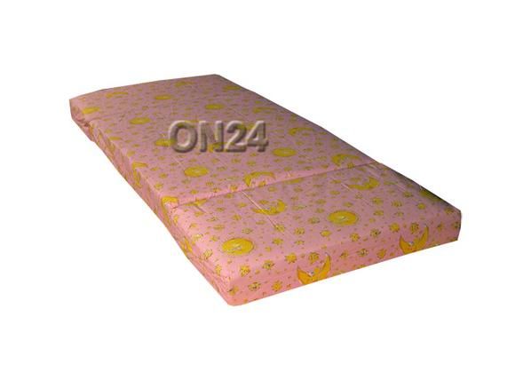 Pikendatav madrats Star pink 75x100+42+42 cm