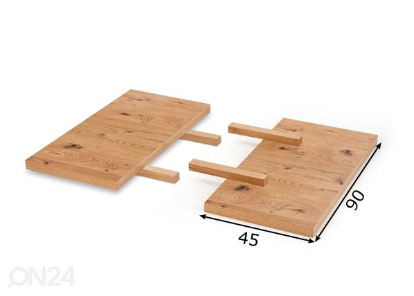 Pikendusplaadid 90x45 cm mõõdud