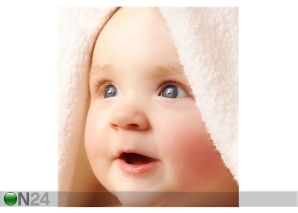Pilt Baby in Bath Towel 100x111 cm