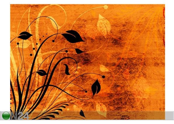 Pilt Floral Grunge 80x60 cm