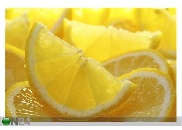 Pilt Freshly Sliced Sun Drenched Lemons 75x50 cm