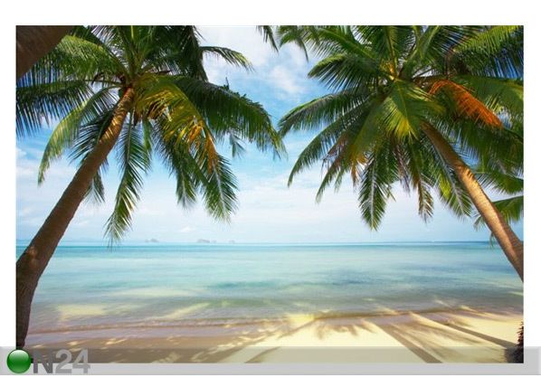 Pilt Palms on the Tropic Bay 135x90 cm
