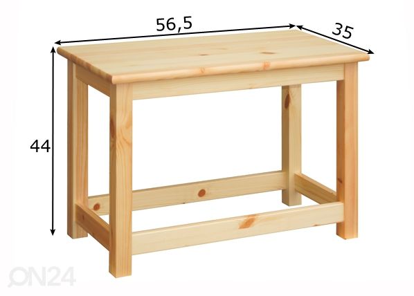 Pink 56,5 cm mõõdud