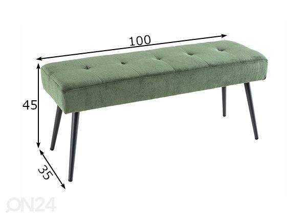 Pink Boutique 100 cm mõõdud