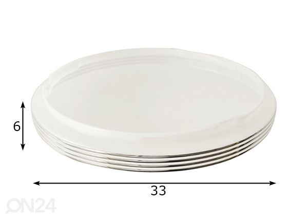 Plafoon 16 W LED mõõdud