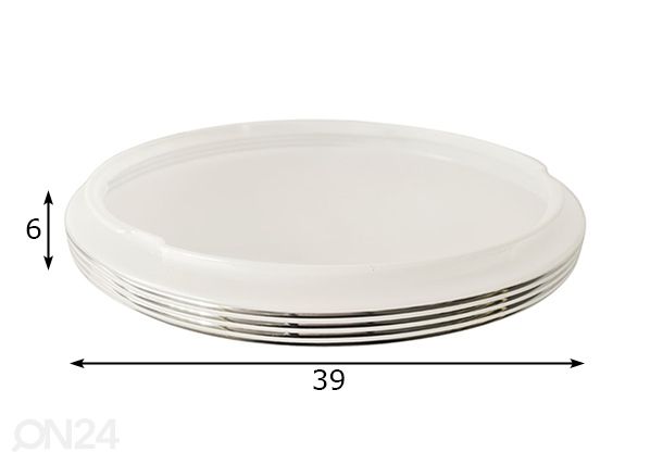 Plafoon 20 W LED mõõdud