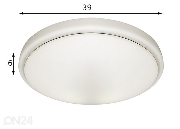Plafoon 20 W LED mõõdud