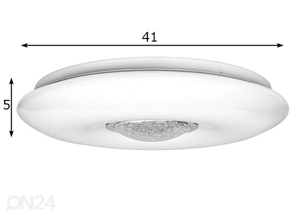 Plafoon 24 W LED mõõdud