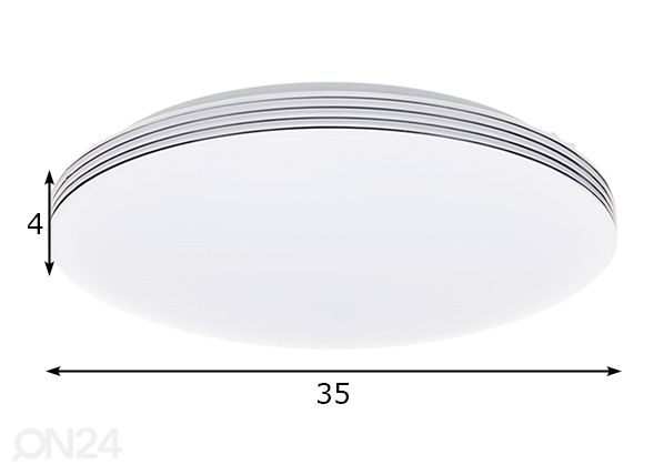Plafoon 30 W LED mõõdud