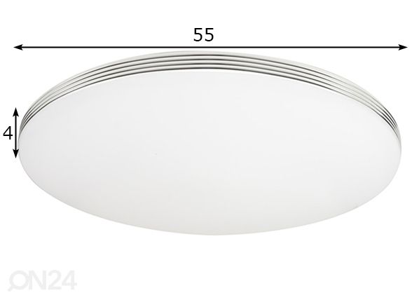 Plafoon 72 W LED+pult mõõdud