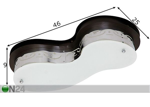 Plafoon Wenge mõõdud