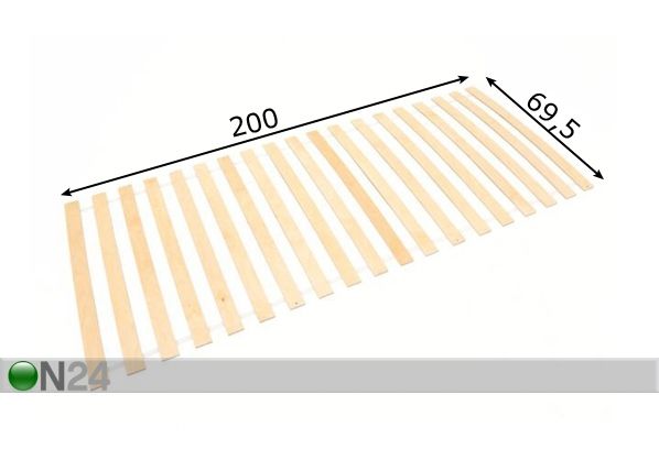 Põhjalipid 70x200 cm mõõdud