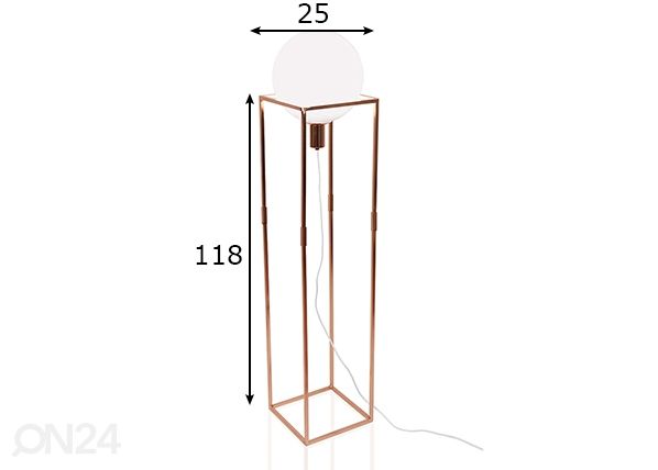 Põrandalamp Cube