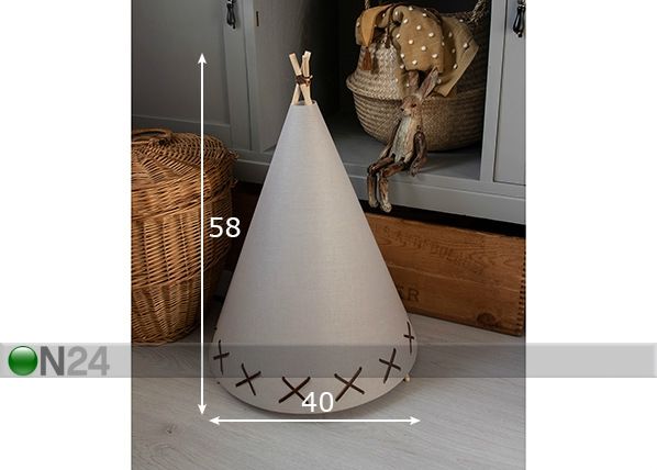 Põrandalamp Tipi mõõdud