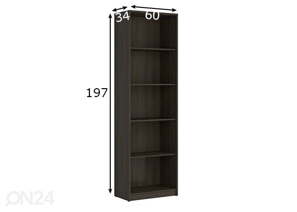 Põrandariiul mõõdud