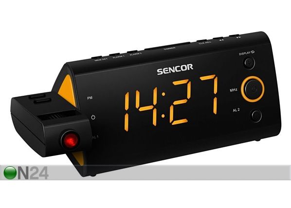 Projektsiooniga kellraadio Sencor