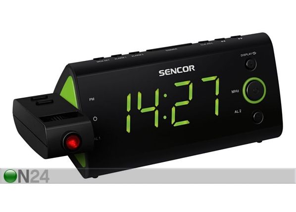 Projektsiooniga kellraadio Sencor