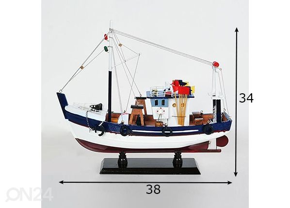 Puidust Laev 997 mõõdud