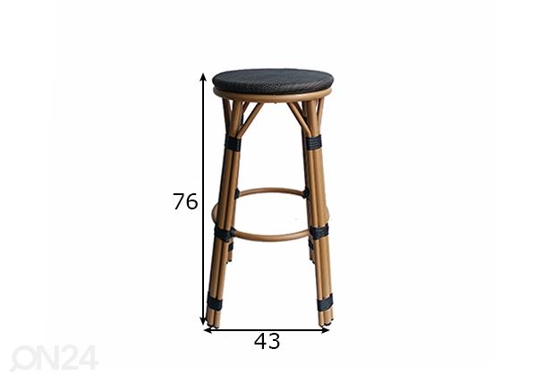 Pukk Sit&Chair mõõdud