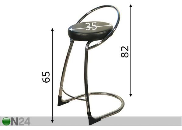 Pukk Toppa h 65cm mõõdud