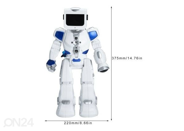 Puldiga juhitav robot Robert mõõdud