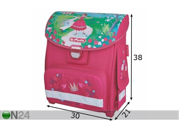 Ranits Herlitz smart Princess Rosa mõõdud